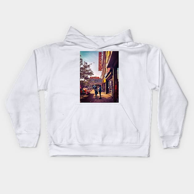 Apollo Theater Harlem Manhattan NYC Kids Hoodie by eleonoraingrid